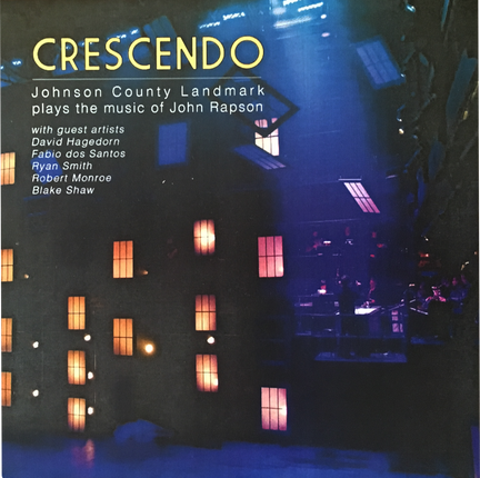 CD cover showing darkened building and jazz orchestra