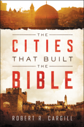 Book cover showing Middle Eastern cityscapes