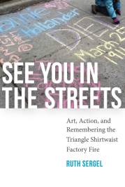 Book cover showing colorful, chalked sidewalks