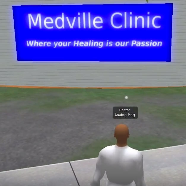 Screenshot of Virtual Clinic