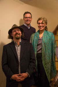 (From left to right:) Bradley Cramer, Tyler Priest, and Barbara Eckstein